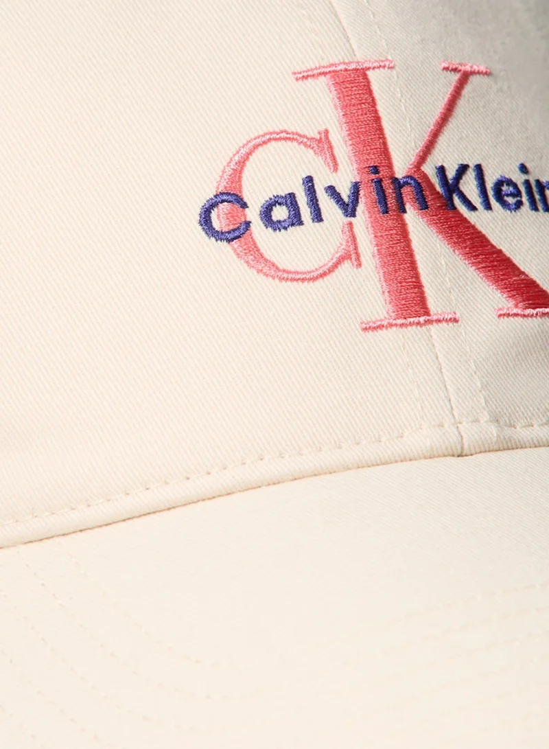 CALVIN KLEIN  Cotton Twill Logo Cap for Women | Best Price UAE